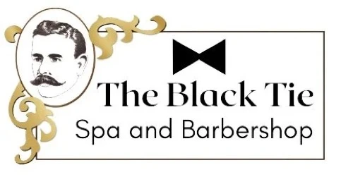 The Black Tie Spa and Barbershop logo
